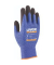 Montagehandschuhe athletic lite, Micro-NBR-Schaum, schwarz/blau, Größe 9 / L