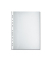 Prospekthüllen Premium 10840320 A4, transparent genarbt, oben offen, 0,085mm