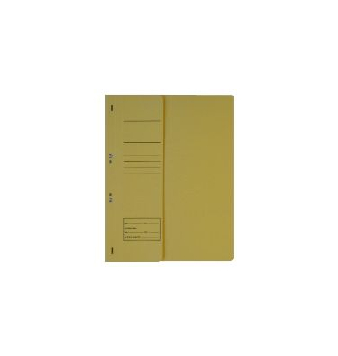 &Ouml;senhefter Kolibri 202 2020499, A4 gelb halber Vorderdeckel, Karton 250g