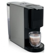 Kaffeemaschine 4-in-1, 1.450 W, 0,8 l, schwarzsilber