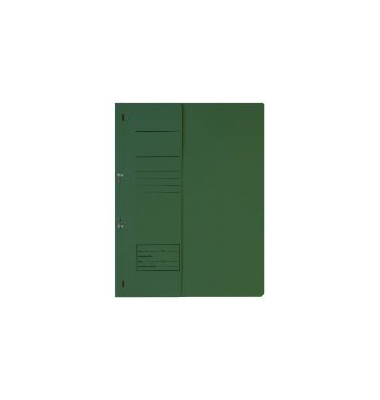 &Ouml;senhefter Kolibri 202 2020399, Din A4 gr&uuml;n halber Vorderdeckel, Karton 250g