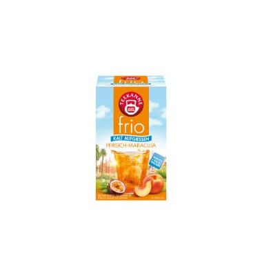 Tee FRIO 7021, Pfirsich- und Maracuja-Geschmack, Beutel
