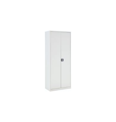 Flügeltürenschrank ECO 4 Böden, 195 x 80 cm, grau