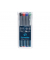 Folienstifte-Set Maxx, SN112294, 4-farbig sortiert, 0,7mm, Rundspitze, teils nachf&uuml;llbar