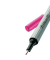 Fineliner 96, 943225, silber (Schreibfarbe: pink), 0,4mm