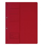 &Ouml;senhefter Kolibri 202 2020199, A4 rot halber Vorderdeckel, Karton 250g