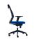 Bürostuhl 908-3 Lumbar Mesh, mittelhohe Rückenlehne, blau/schwarz
