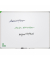Whiteboard U-Act! Line, SC929012, 120x90cm (BxH), emailliert, Aluminiumrahmen