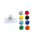 Haftmagnete Discofix Magnum 1660014 rund 34x13mm (ØxH) dunkelblau 2000g Haftkraft