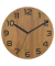  Wanduhr 400140806, schwarz, rund