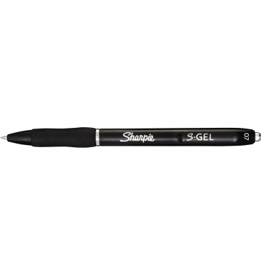 Gelschreiber, S-Gel, Strichstärke 0,7mm, wischfest, schwarz