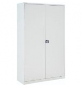 Flügeltürenschrank ECO 4 Böden, 195 x 120 cm, grau