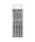 Folienstifte-Set Maxx, 112594, 4-farbig sortiert, 0,4mm, Rundspitze, nachf&uuml;llbar