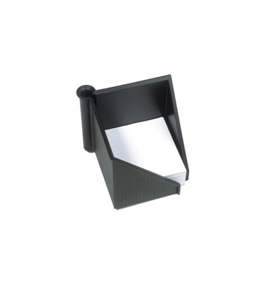 Notizzettel-Box H6304095, schwarz, Polystyrol