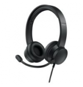 On-Ear Headse HS-200 24186, Schwar Mute-T USB-A, 1 8m Kabell
