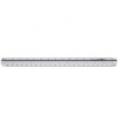 Dreikant M+R 716370010 , Länge: 30cm, Teilung: Vermessu weiß