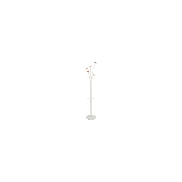Alba Gardrobenständer Holz 175cm, weiß 3129710017065 ALBA