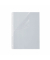 Prospekthüllen Standard 220204 A4, transparent genarbt, oben & links offen, 0,12mm