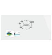 Magnettafel B1700, 240x120cm, Glas, # Rahmen