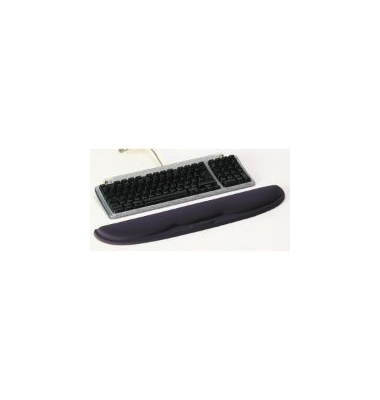 Tastaturauflage gelgefüllt Lycra-Oberfläche schwarz