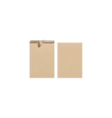 Versandtaschen 10900389, C5, ohne Fenster, haftklebend, 90g, braun
