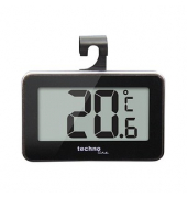 Thermometer, für Innenbereich, digitale Anzeige, schwarzsilber