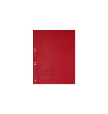 Ösenhefter 21201000, A4 rot ganzer Vorderdeckel, Karton 250g