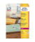 Etiketten L7551-25, transparent 38,1x21,2mm, rechteckig, 