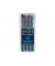 Folienstifte-Set Maxx, 112494, 4-farbig sortiert, 0,4mm, Rundspitze, nachf&uuml;llbar