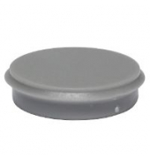 Haftmagnet 6828, Durchmesser: 24mm, grau