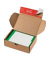 Versandkarton Modulbox 9 CP080.09 braun, bis DIN A4+, innen 335x244x44mm, Karton