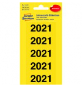 Jahreszahlen 43-221, 2018, gelb, 60x26mm, 