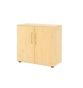 Aktenschrank V9 Advanced V928T2/3/3/BS, abschlie&szlig;bar, 2 OH, ahorn, 80x74,8x41,7cm (BxHxT)