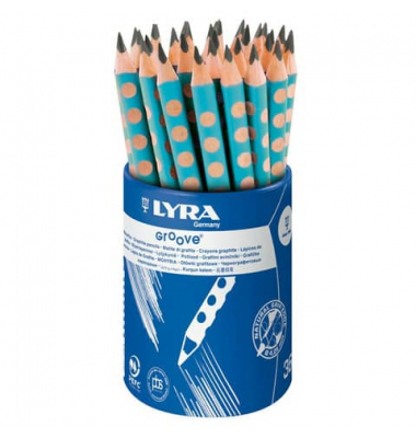 Bleistift Groove Jumbo in der Dose, L1873362, türkis, B