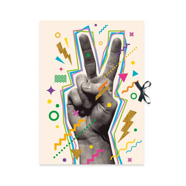 4002871453646 - Zeichenmappe 45364 A2 Motiv Pop Art Karton 500g 4002871453646 RNK