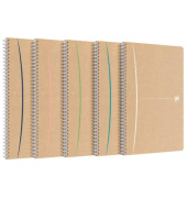 Spiralnotizbuch A490BL liniert 5mm sort