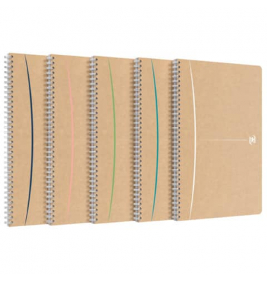 Notizbuch 400141848, Touareg, braun, A4, liniert, 90g, 90 Blatt / 180 Seiten