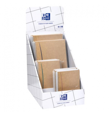 Notizbuch 400172649, Touareg, braun, A4A55, sortiert, 90g, 90 Blatt / 180 Seiten