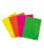 Gummizugmappe 19596, A4 farbig sortiert Polypropylen (PP), mit 3 Einschlagklappen
