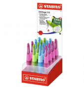 Druckbleistift-Set STABILO EASYergo 3.15 Kleindisplay, 7890/16-1HB, 16x farbig sortiert, 3,15mm, HB