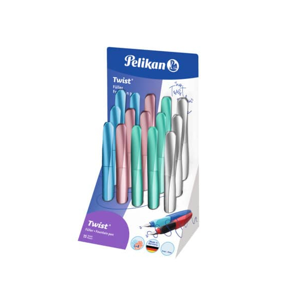 15 Stück Pelikan Füller Patrone M Twist sortiert  Pelikan