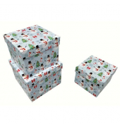 Weihn.Geschenkkarton Kind Schneemann Weihn.Geschenkkarton Kind Schneemann