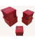 Weihn.Geschenkkarton Bäumchen rot