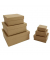 Geschenkkarton Packpapier natur