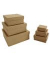 Geschenkkarton Packpapier natur