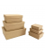 Geschenkkarton Packpapier natur