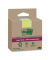 Haftnotizen 654 RSS3COL, 76x76mm, farbig sortiert (limonengr&uuml;n/rosa/denimblau), quadratisch