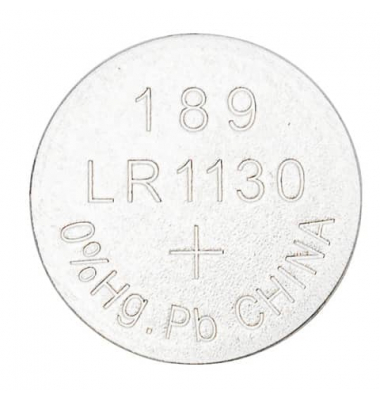 Knopfzellen, LR54 / 189, 1,5 Volt