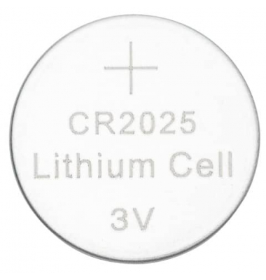 Knopfzellen-Batterie CR2025 4er silber
