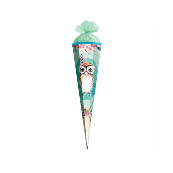 4028279854120 - Schultüte 678866 Eule Lieselotte 85cm 6-eckig 4028279854120 Roth